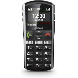 Emporia SIMPLICITY LTE -telefon, sort