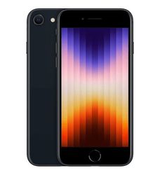 Apple iPhone SE 2022 (3nd Generation) 64GB Black 100% Battery Grade A+ (Refurbished)