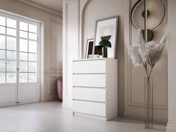 Kommode 4 skuffer 102 cm, perfekt til stuen, kontoret, soveværelset. Forskellige farver