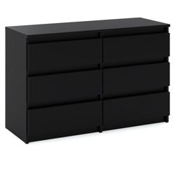 Kommode Sort 100 CM TV Skab Skænk Garderobe Stue Møbel