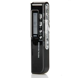 R10 8GB USB LCD-skærm Digital lyd Stemmeoptager Diktafon