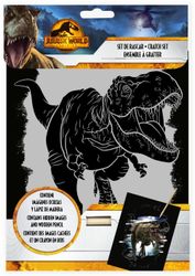 Jurassic magic scratch pyssel pysselpaket park world