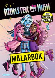 Målarbok Monster High med klistermärken Kärnan