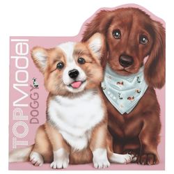 TOPModel Doggy Malebog med klistermærker