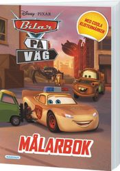 Disney Bilar på väg Målarbok