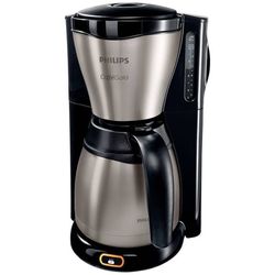 Philips Home Café Gaia HD7548/20 Kaffebryggare Svart, Rostfritt stål Kapacitet Koppar=15 Isolerad kanna