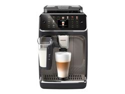 Philips 5500 series Helautomatisk espressomaskin EP5549/70 LatteGo, Espressomaskin, 1,8 L, Kaffebønner, Innebygd kvern, 230 W, Svart, Sølv