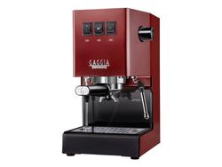 Gaggia Evo, Kombi-kaffemaskin, 2,1 l, Kaffe pute, Malt kaffe, 1200 W, Rød