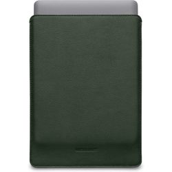 Woolnut læderærme - beskyttelsesetui til 13" MacBook Pro & Air, grøn