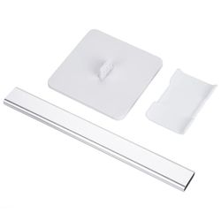 Praktisk headsetholder i aluminium - Hvid