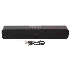Trådløs Bluetooth Soundbar 5 afspilningstilstande Støjreduktion Surround Sound 1200mAh Bluetooth 5.0 Bar-højttaler