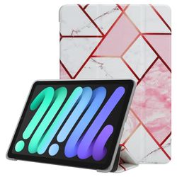 Deksel til iPad MINI 6 (8.3 tommer) Ultratynt Nettbrett Silikondeksel av fleksibel TPU-silikon med stativfunksjon