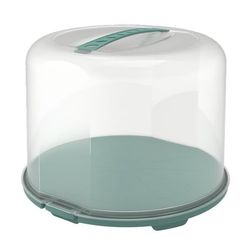 Rotho Fresh Taartdoos XL 35,5x34,5x26 cm Mistelten Grøn/Transparant