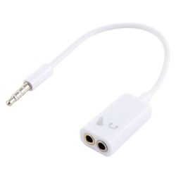 3.5 mm AUX Splitter / Forgrener - Headset Adapter
