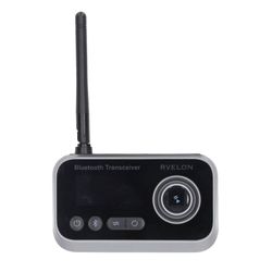 Rvelon 2-i-1 Multifunktionell Ljudadapter för Hemelektronik