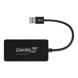Carlinkit CCPA trådløs adapter Apple Carplay/Android Auto (svart)