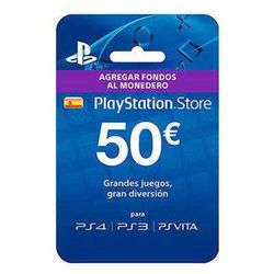 Sony Pungkort Live Card 50€ Transparent