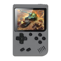 400 In 1 Classic Games Handheld Retro Video FC Game Console Player For Kids Adults Grey