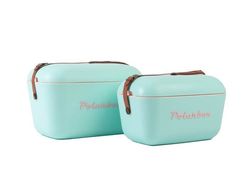 Bärbar kylbox - Polarbox - Retro Vintage - 20 l - Grön - Ergonomiskt handtag