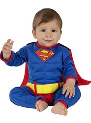 FUNIDELIA Superman Kostume til babyer - Blå