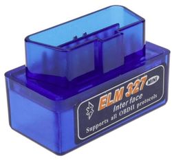 Mini ELM327 OBD2 Bluetooth Felkodsläsare