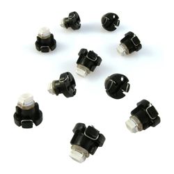 LED-lampe Diode Neo Wedge T3 Hvit 10-pakning