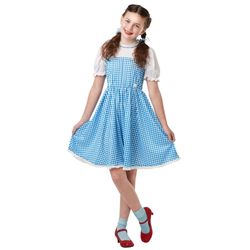Wizard Of Oz Børne/børn Dorothy kostume