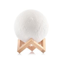 3D LED måneskinn - 15 cm
