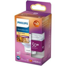 LED GU5.3 Spot 50W 12V kan dimmes WarmGlow 621lm