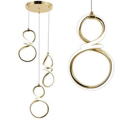Loftlampe G073-3Cpr Led Guld TOOLIGHT 132,5x17,5x29,5cm