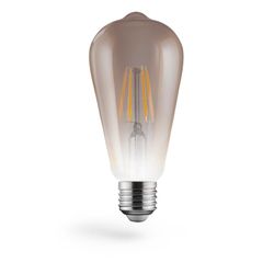Xavax LED-glödtråd Vintage Edison-lampa E27 430lm 6W varmvit