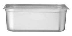 GN 1/1 behållare, HENDI rostfritt stål, Budget Line, 28L, 530x325x(H)200mm