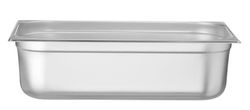 GN 1/1 behållare, HENDI rostfritt stål, Budget Line, 21L, 530x325x(H)150mm