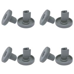 Kurvhjul for oppvaskmaskin 8-pakning 40 mm AEG, Privileg, Zanussi