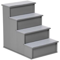 Rootz Pet Stairs - Hundetrin - Kattestige - Forbedrer mobiliteten - 40L x 59W x 54,2H cm
