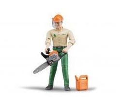 Bruder Forestry worker with accessories toy
