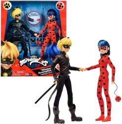 Miraculous Cat Noir & Ladybug 2-Pack
