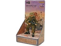 Tisso-Toys Figur - Polsk soldat från andra kåren