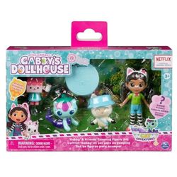 Gabby and friends camping figure set