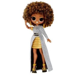 LOL Surprise OMG - Modedocka 24 cm - Royal Bee - 2 outfits med kam och tillbehör - Från 4 år och uppåt