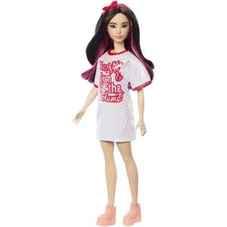 Barbie-Barbie Fashionistas-Svart hårdocka 65-årsjubileum HRH12