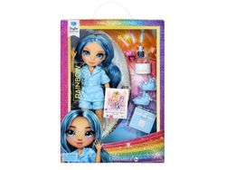 Rainbow High Junior High PJ Party Fashion Doll- Skyler (Blue), Motedukke, Jente, 4 år, Gutt/Jente, 177,8 mm, Flerfarget