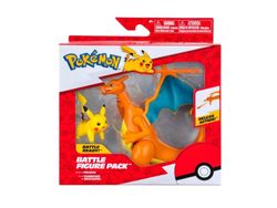 POKEMON FIGURE SET 2 PK CHARIZARD AND PIKACHU