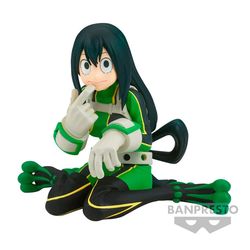 Banpresto Figur Tsuyu Asui Rainy Season Hero Froppy Break Time My Hero Academia 9 Cm Grøn
