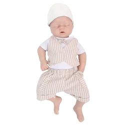 Silikone Reborn Baby Dukker, Realistisk Udseende, Vægtet Krop,53cm(20.86tommer)Dreng