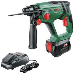 Bosch Home and Garden Universal Hammer -Borrhammare batteri 18 V 4.0 Ah Li-Ion inkl. 1x batteri, inkl. laddare, inkl. v