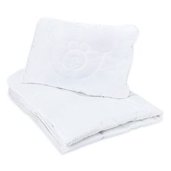 Børnetæppe og pudesæt med sengetøj - dyne, børnedyne, babytæppe, børnetæppe, sengetøj, mikrofiber, 2 stykker sengetøj