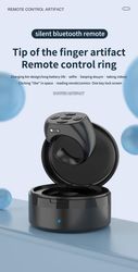 TikTok Scrolling Ring Fjærrkontrol, Trådløs Bluetooth Scrolling Ring, Kamera Shutter Fjærrkontrol til telefon iOS, Android