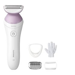 Philips | Cordless Shaver | BRL136/00 Series 6000 | Operating time (max) 40 min | Wet & Dry | NiMH | White/Purple