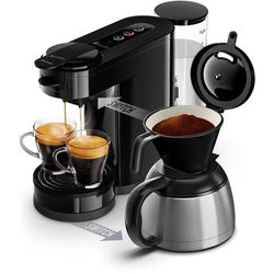 Kapselkaffemaskin - PHILIPS - SENSEO SWITCH HD6592/65 - Intensiv svart